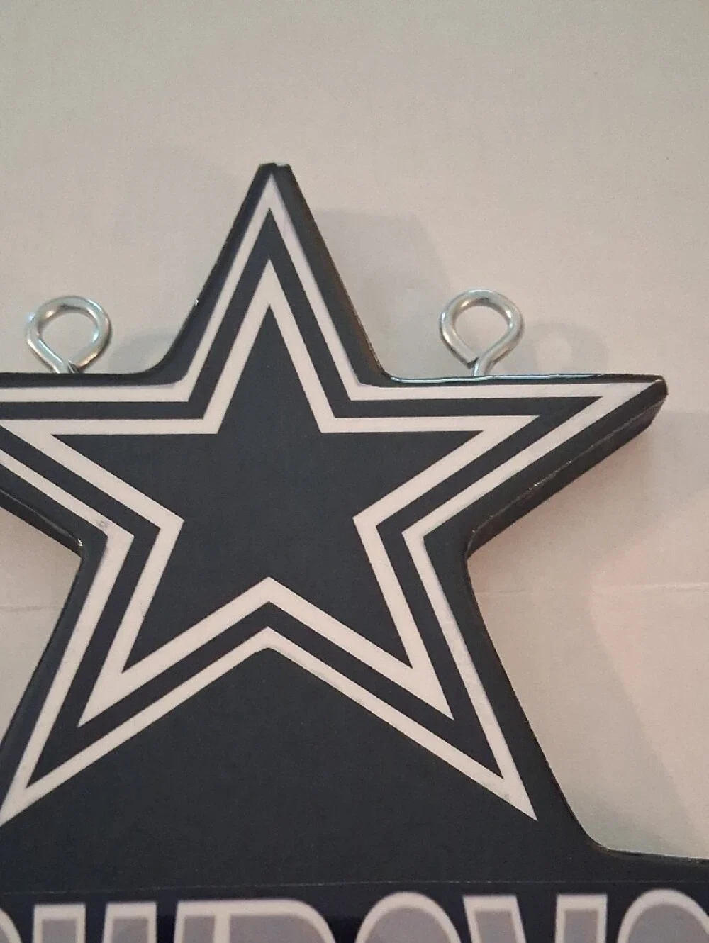 Handmade Cowboys Wall Hook Rack Key Holder Sign